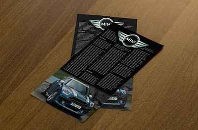 Car Description Layout advertising design graphic design layout design