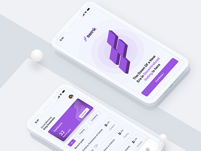 Decentralized voting application app app design application blockchain crypto cryptocurrency dashboard design figma mobile mobile application product productdesign ui uidesign userexperience userinterface ux uxdesign web3