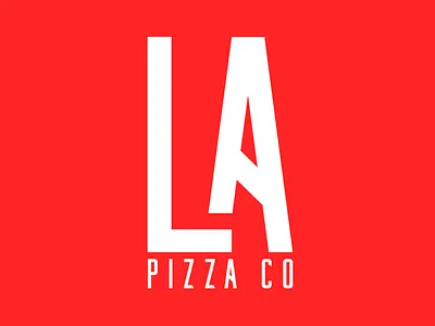 LA Pizza Co. - Logo Design branding logo