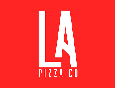 LA Pizza Co. - Logo Design branding logo