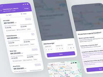 Bus Booking Mobile Apps interface interface design mobile app mobile application mobile design mobile ui transport app transportation travel app ui ui ux uidesign uiux user interface ux design