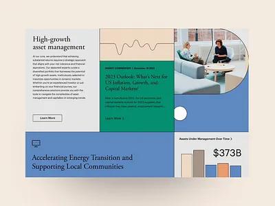 Private Equity Firm Website Concept animation design ernst and young ey figma financial graphic design prototype smart animate ui ux web design website