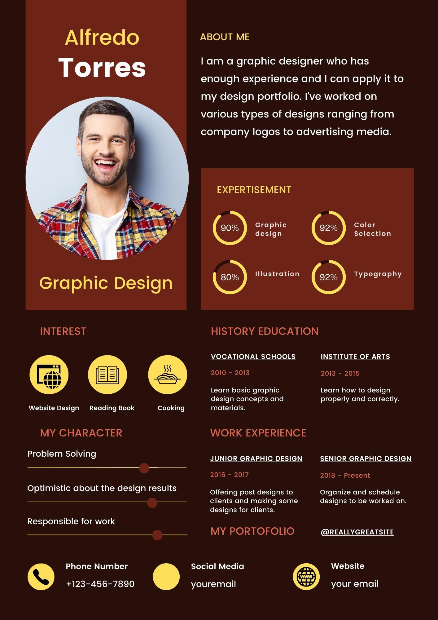 Are You Looking for a Professional, Unique, Modern Resume ? creativeofferletter cv graphic design portfolio resume