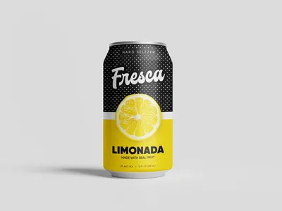 Hard Seltzer Can Concept branding logo product