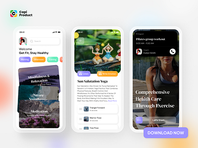 Fitness App - Text Overlay Design Style app app design design dynamic island fitness app iphone 15 mobile mobile app text overlay concept ui ui design ui ux