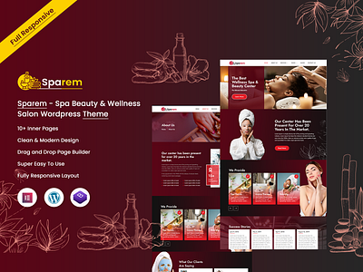 Sparem - Spa Beauty & Wellness Salon Wordpress Theme yoga