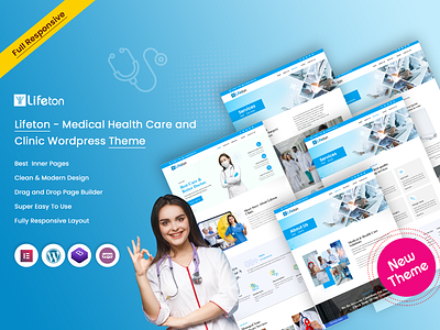 Lifeton - Medical Health Care and Clinic WordPress Theme treatment