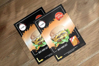Flyer Design burger flyer flyer design graphic design trbahadurpur