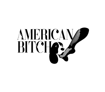 American Bitch branding graphic design illustration logo