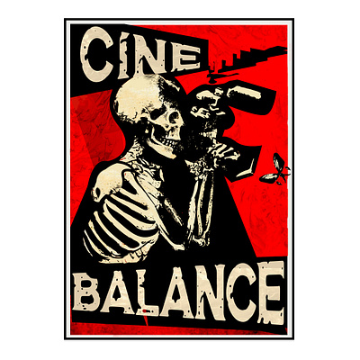 Cine Balance logo branding graphic design illustration logo