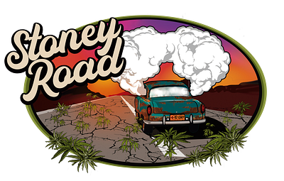 Stoney Road branding branding graphic design illustration label logo