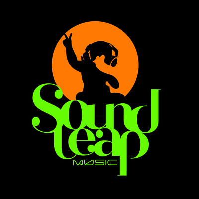 Music logo graphic design illustration logo