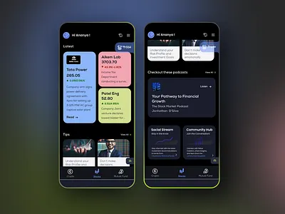 Concept Design for Social Triggers on CoinSwitch branding coinswitch design discover graphic design illustration interface logo product design social social trading stock stock news trading typography ui ux vector