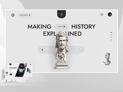 Web / White Ui design Collection animation app branding design fashion graphic design illustration logo movie ui ux vector