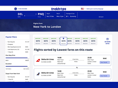 Introducing TrekHopes: Your Passport to Seamless Flight Booking airplane branding design flightbooking graphic design hotel hotelboooking product design travel travelling ui uiux user experience ux vacation visual design