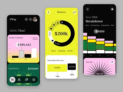 Finance Pay Mobile App Design branding header design hero section design interface landing page logo minimal design mobile app mobile app design ui uiux ux web expert web interface web ui website website design