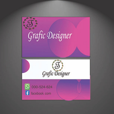 business card business card purple white
