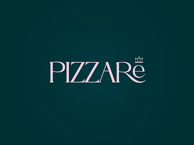 PIZZARE adobe animation b branding concept design food graphic design green illustration italy logo pink pizza restaurant