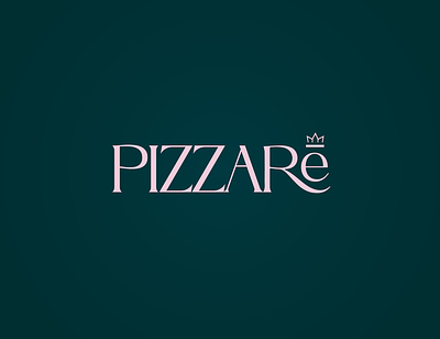 PIZZARE adobe animation b branding concept design food graphic design green illustration italy logo pink pizza restaurant