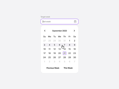 Date Picker //NewUI calendar component date date pciker figma input interface picker range select ui ux