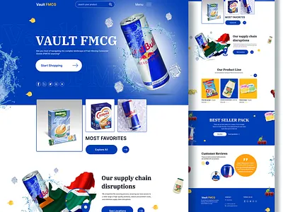 Business Landing Page Design business ui ux web desin website