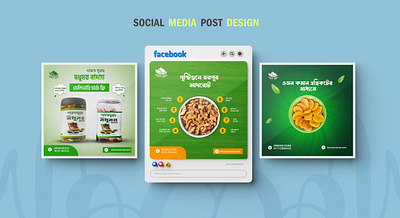 Social media Add design branding graphic design organic food add design post design social media add design