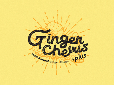 Ginger Chews branding
