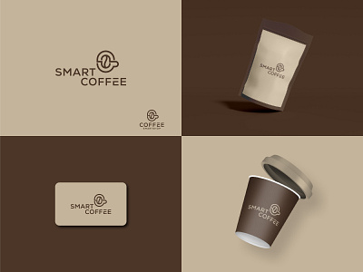 Coffee Bean Logo Design| Cafe Logo Design branding cafe cofeee bean coffee house coffee logo coffee shop design food food logo gradeint iconic identity illustration leaf logo logo design modern tree ui