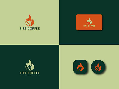 Coffee Bean Logo Design| Cafe Logo Design. animation branding cafe logo coffe logo coffee coffee shop design fire logo food logo gradeint graphic design hot coffee iconic identity illustration logo logo design modern ui