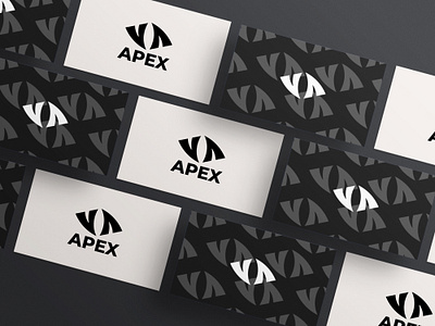 Logo for Apex company black logo branding eye eye logo graphic design hunter logo logo logo design peak logo simple logo