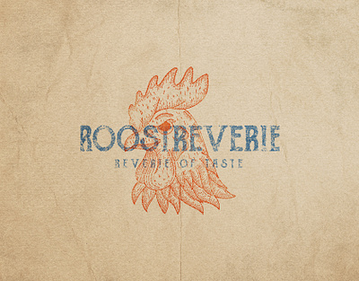 RoostReverie - Vintage Logo hen logo illustration retro design retro hen retro logo rooster illustration rooster logo vintage design vintage hen vintage logo vintage rooster