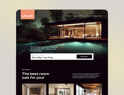 Hotel Booking Landing Page app design hotel booking landing page mobile app mobile app design ui ux website design