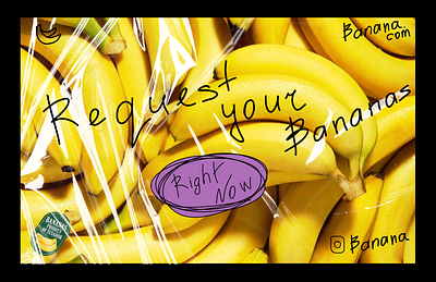 My "So much bananas" website bananas design illustration webdesign website