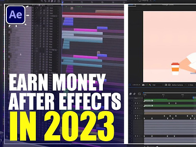 Earn Money With After Effects 2danimation after affects after effects animation aftereffects animation design illustration motion animation motiongraphics ui