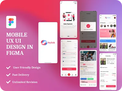 E-Commerce App Design 3d animation app app design app ux ui design blockchain brand identity branding design graphic design illustration logo motion graphics nft social media post design ui ux ui design web design