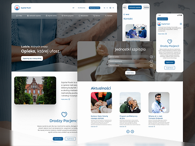 🏥 layouts for a hospital's website figma hospital website ui web design website design