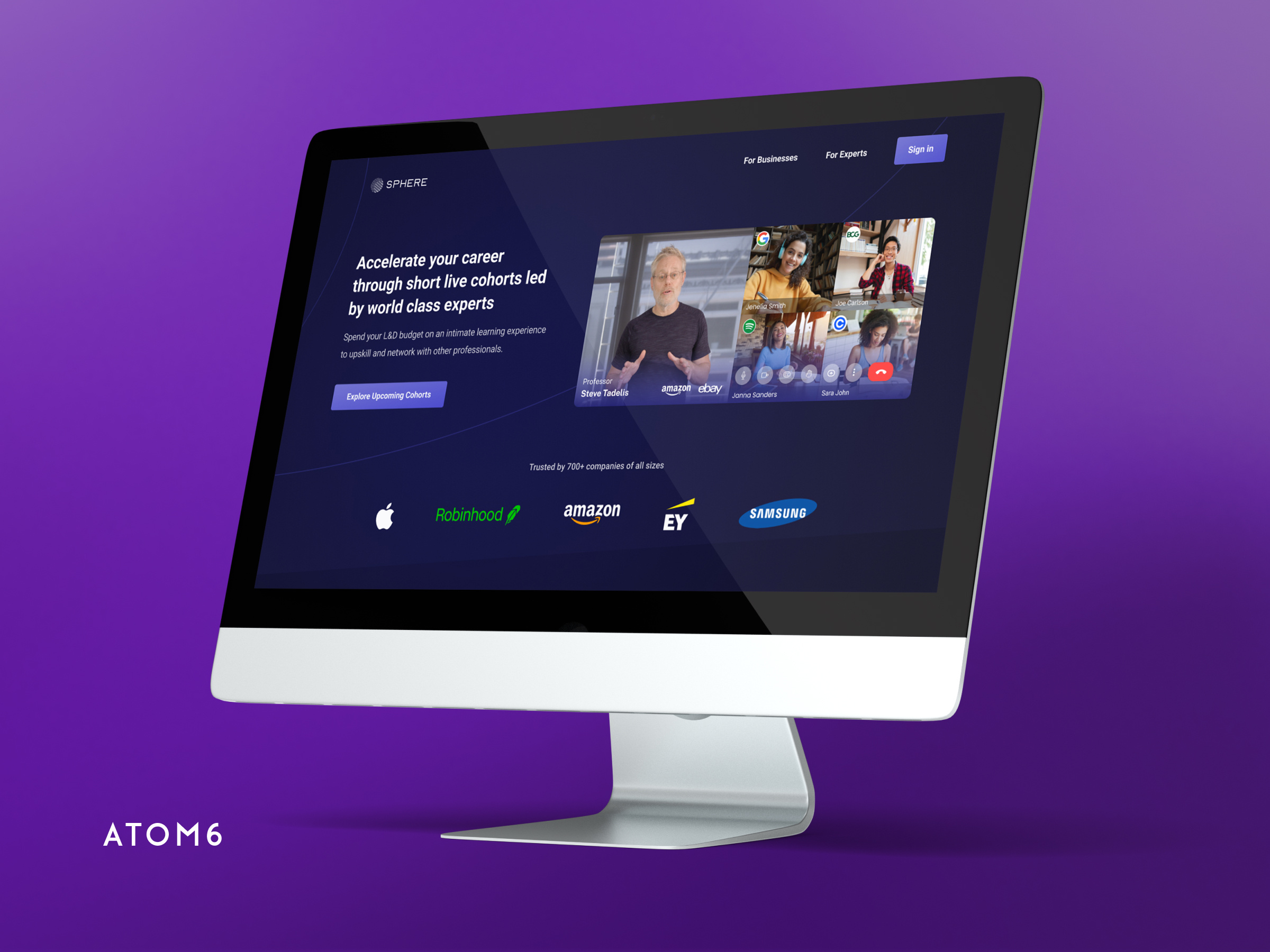 Sphere at Y Combinator: Redefining Business Objectives app branding design graphic design logo mockup motion motion graphics product design ui uidesign uiux ux uxui web webapp