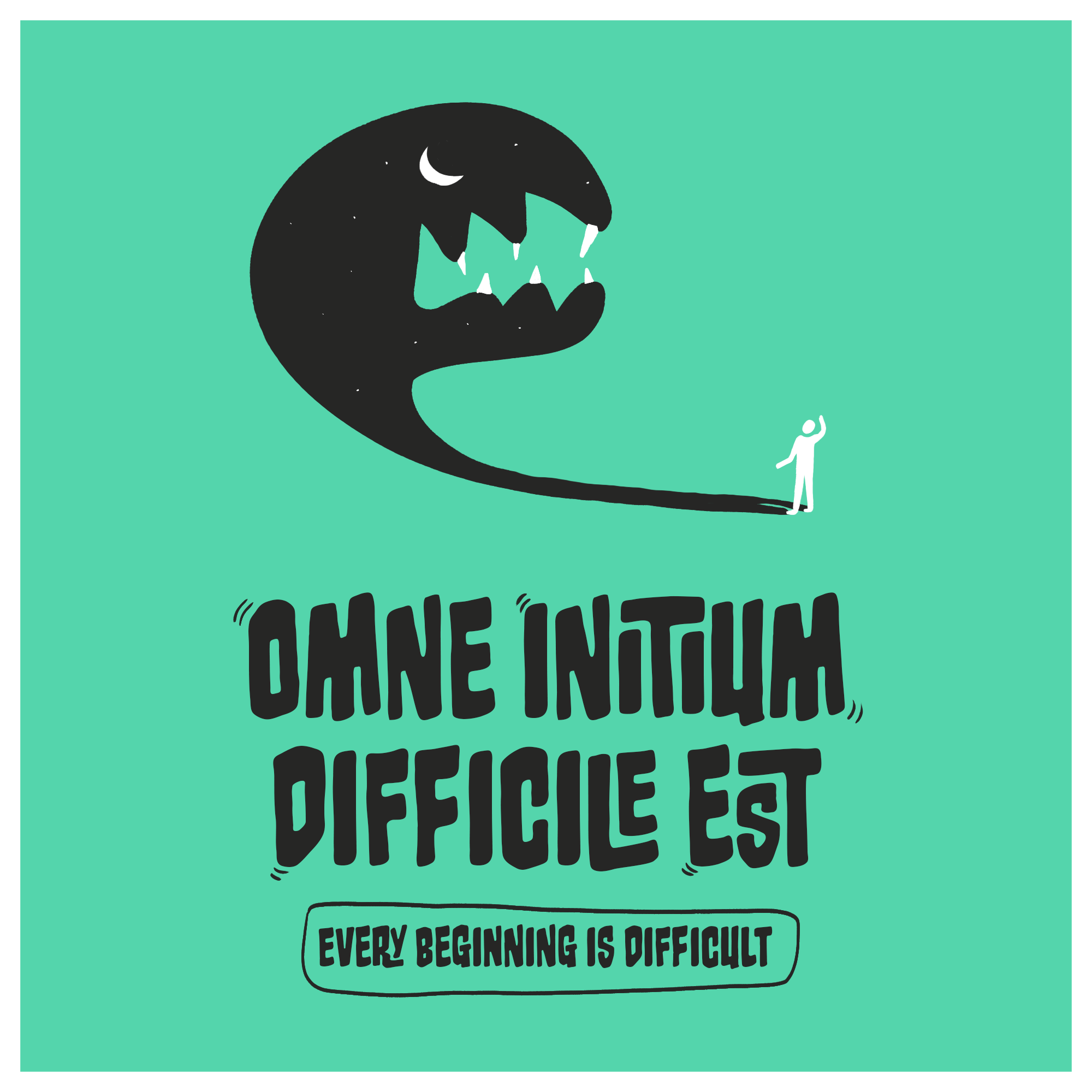 Phrases in Latin 2d art digital art drawing graphic design illustraion photoshop wacom intuos