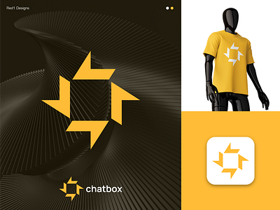 Tech Logo - Chat Logo - Chatbox Logo Design branding design graphic design icon logo typography vector