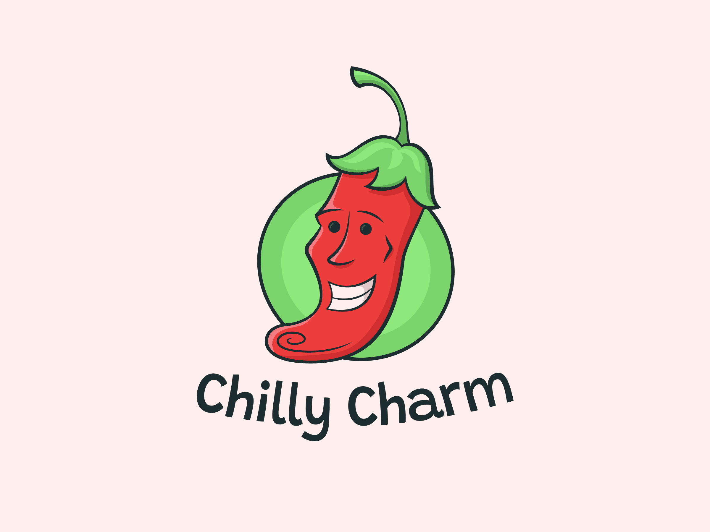 Logo for asian noodles delivery asian branding chineese design food funny graphic design guy hot illustration japaneese korean logo man noodles pepper sauce spicy vector wok