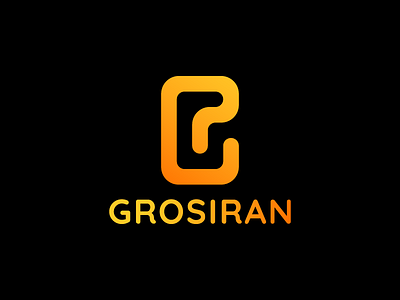 Letter G logo - GROSIRAN branding design graphic design logo vector