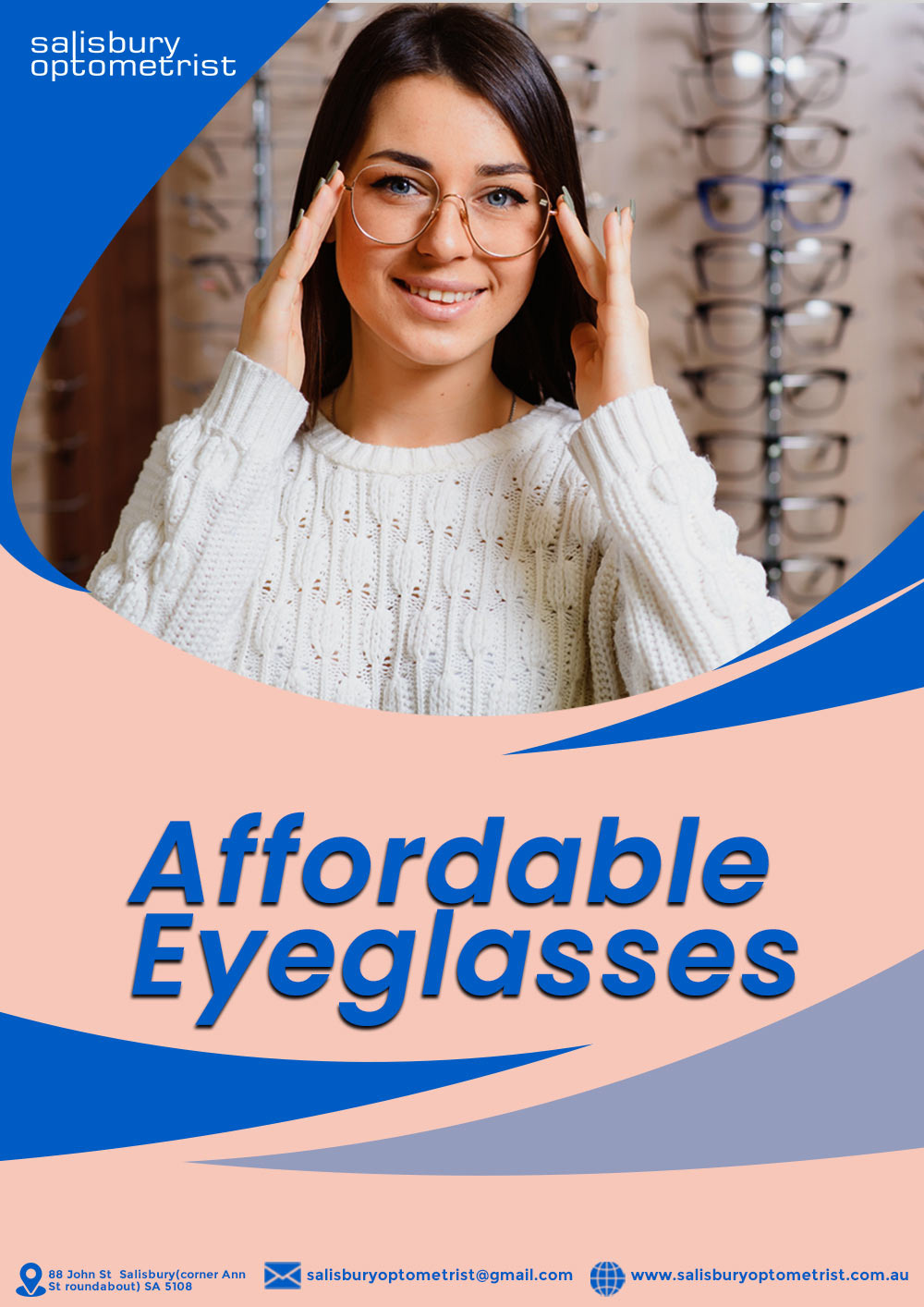 Affordable Eyeglasses for Clear Vision in Salisbury by Salisbury