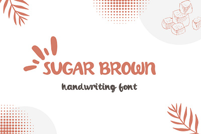 Sugar Brown Cute font>>https://creativemarket.com/Ruddean2109 basic font craft font cute font design display font font graphic design handwriting modern font simple font typography