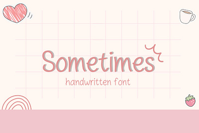 Sometimes Basic Font>>https://creativemarket.com/Ruddean2109 basic font craft font cute font design display font font graphic design handwriting modern font simple font typography