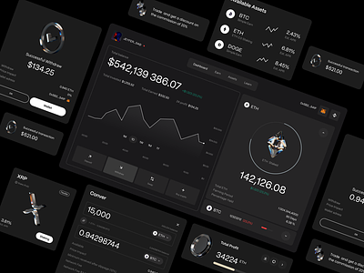 User interface for Staking web app 2.0 3d assets bank crypto earning eth invest stayking trade ui ux web web app