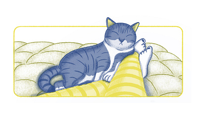 Zelda cat digital illustration editorial editorial illustration illustration procreate