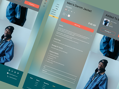 Product Card. Clothing Store clothing store design product card ui uiux ux web design