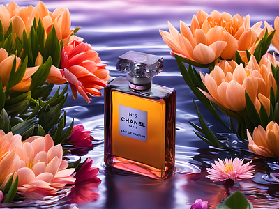 Floral Fantasy by Chanel branding product design product packaging product photography product photos