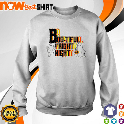 Boo-tifull Fright Night Ghost shirt