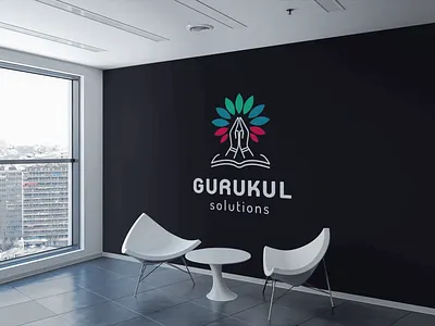 Gurukul Solutions - Logo Design & Branding branding corporate identity education logo graphic design logo logo design